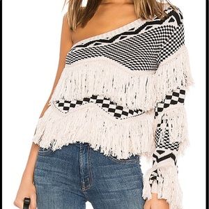 House of Harlow 1960 one shoulder noa sweater Never worn!!